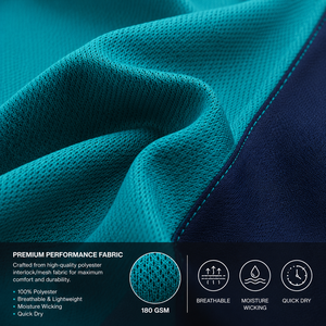Ensemble uniforme de cricket pour hommes X Sports, coupe et couture en polyester, polo à manches courtes sublimé avec pantalon à taille élastique, évacuation de l'humidité - Product Image 4