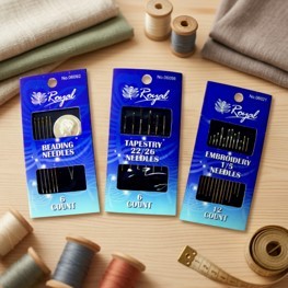 ND0002 <b>Beading</b> hand sewing <b>needle</b> | Royal <b>Beading</b> <b>Needles</b> 6 Count Steel Hand Sewing <b>Needle</b> No.06092 - Product Image 3