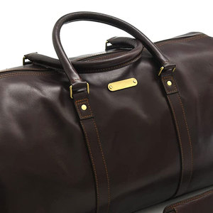 Bolsa de Viaje de Alta Calidad, Bolsa de Lona de Cuero Vacuno Original, Bolsa de Viaje de Fin de Semana para Hombre, Bolsa Deportiva para Gimnasio, para Venta en Línea - Product Image 6