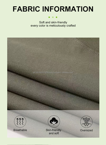 Fabricantes de ropa 100% algodón 240 gramos camiseta pesada logotipo personalizado impresión camisetas para hombres mujeres - Product Image 6