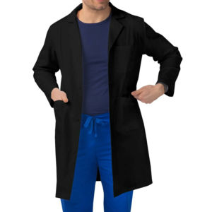 Bata de Laboratorio Médica Transpirable para Hombre, Tallas Grandes, Uniforme de Hospital Ligero con Detección de Agujas, Material de Alta Calidad Diseñado - Product Image 1