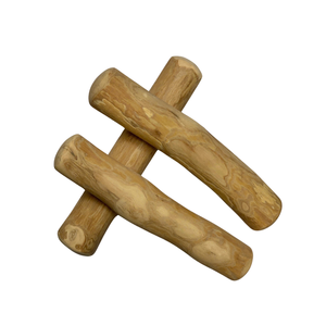 Bâton à mâcher pour chien en bois de café, jouet naturel résistant pour chiens agressifs, vente en gros OEM, directement de l'usine - Product Image 2