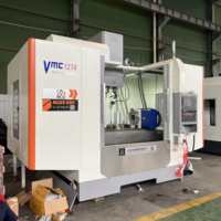 Machine de fraisage CNC industrielle pour la découpe des métaux avec système ATC
