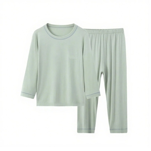 Ropa de Dormir para Niños de Alta Calidad, 100% Algodón Transpirable, Ropa de Dormir Informal para Niños con Logotipo Personalizado - Product Image 1