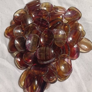 Vente chaude Poli Jaune Fluorite Worry Pierre Sculpté Reiki Guérison Énergie Méditation Gemme Feng Shui Style Gravé Mascotte - Product Image 3
