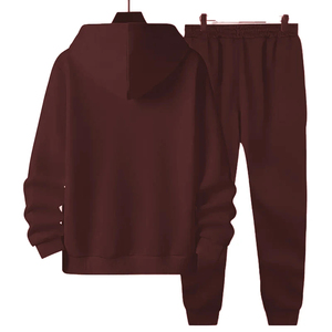 <b>Men</b> Olive Green Hooded Tracksuit Full Length Sweatshirt And <b>Pants</b> With Los Angeles Print Casual Autumn Wear - Product Image 2