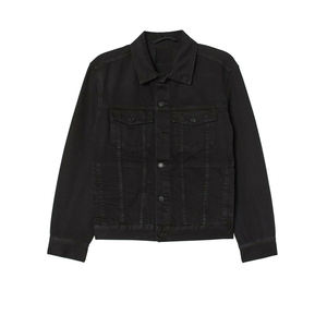 Premium Quality Denim Jacket Vintage Washed Thick Cargo Casual Vintage Denim Fabrics Custom - Product Image 1