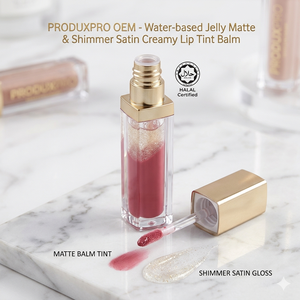 ProduxPro OEM Bálsamo Labial Líquido Mate con Brillo, Satinado y Cremoso, Certificado HALAL, Mayorista en Malasia - Product Image 2