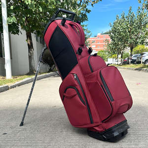 Bolsa de Golf de Alta Gama en Cuero PU Impermeable de Color con Logotipo Personalizado para Hombre y Mujer - Product Image 5