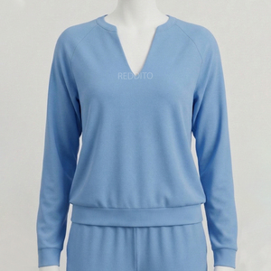 Brand New Custom Made Hot Selling Pakistan Made Women's Plus Size Tracksuit Knee Length Summer 100% Cotton Washed High Street - Product Image 1