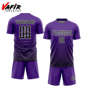 Venta Directa de Fábrica, Uniformes de Fútbol Personalizados con Impresión en Malla de Poliéster, Ropa de Fútbol Económica para Equipos - Product Image 1