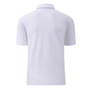 T-shirt de golf 100% polyester à coupe sèche pour homme, manches courtes, coton vierge anti-rides de sublimation, pour modèles personnalisés - Product Image 4