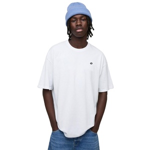 Premium 240 GSM Heavyweight Drop Shoulder T-Shirt para hombres Custom Blank Oversized 100% Cotton Jersey Solid Streetwear Loose fit - Product Image 1