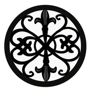 Rustic Unique Design Round Shaped Heat Resistant Eco-Friendly Aluminum Metal <b>Trivet</b> Home Table Mat Accessories - Product Image 5