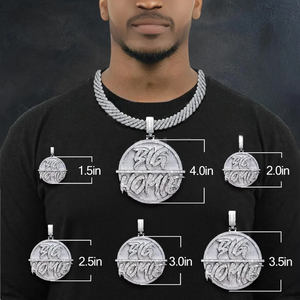 จี้การ์ตูนแบบกำหนดเองจากผู้ผลิต ประดับเพชรโมอิสซาไนต์ VVS1 เงินแท้ 925 รับรองโดย GRA เครื่องประดับฮิปฮอปสำหรับผู้ค้าปลีก - Product Image 6