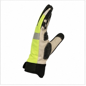 Gants de mécanicien avec manchette renforcée, en nylon/cuir durable, antidérapants, résistants à la chaleur, flexibles, respirants, longueur et épaisseur personnalisables - Product Image 4