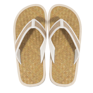 Pantoufles d'hôtel en jonc de mer écologiques de haute qualité de Huong Que Co.ltd Les meilleures commodités d'hôtel du Vietnam - Product Image 1