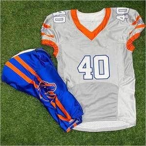 Uniformes de Fútbol Americano de Alto Rendimiento con Impresión de Nombre del Jugador, Ropa de Equipo con Diseño Personalizado, Uniforme Sublimado - Product Image 1