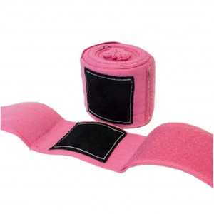 Bandages de boxe en coton imprimé personnalisé de 180 pouces, bandages élastiques avec boucle pour le pouce, bandages de sport pour le poignet - Product Image 4