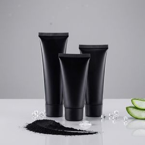 Tubo Cosmético de Plástico Negro (Material PE/PP), Tubo Exprimible con Tapa de Varias Capacidades, Suministro Directo del Fabricante de Vietnam - Product Image 2