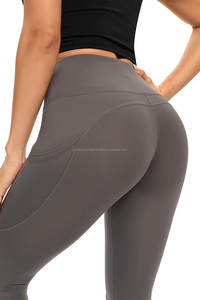 Fitness Sport Wear Gym <b>High</b> <b>Waist</b> Seamless Sportswear Activewear Yoga Pants <b>Leggings</b> for Women <b>With</b> <b>Pockets</b> - Product Image 5