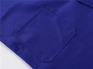 Uniforme Médico Personalizable Blanco Unisex para Enfermeros, Bata de Laboratorio de Algodón de Manga Larga con Dos Bolsillos y Detección de Agujas, Sin Costuras - Product Image 6