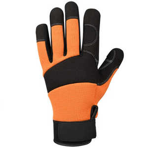 Anti-Impact Hand Protection <b>Touch</b> <b>Screen</b> Leather Mechanic <b>Gloves</b> Industrial Heavy-Duty Reinforced Palm Working Safety <b>Gloves</b> - Product Image 2