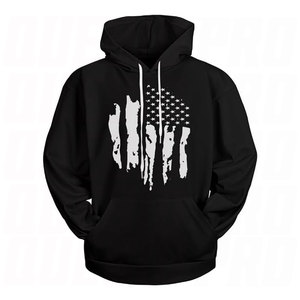 Custom Sweatshirt <b>Hip</b> Hop Hooded Blank Top Customized Cotton Hoodie Wholesale Men Casual Oversized Pullover Sublimation Printing - Product Image 1