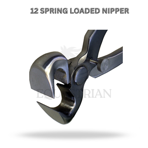 Alicate para Pezuñas de 12 Pulgadas con Resorte, Ajustable y Duradero, Herramienta Veterinaria para el Cuidado y Recorte de Pezuñas de Caballos, Herramientas Ecuestres - Product Image 2