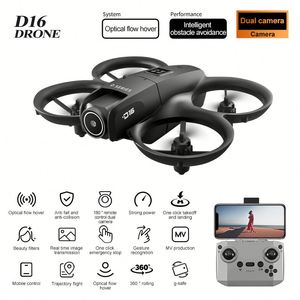 WiFi FPV Beginner Drone Dual <b>Camera</b> 480P 180 Optical Flow Obstacle Avoidance 100m Transmission Plastic RC Quadcopter - Product Image 3