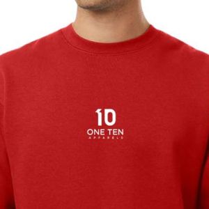 เสื้อสเวตเชิ้ตคอกลมพรีเมียมสำหรับผู้ชาย เนื้อผ้าฝ้ายฟลีซนุ่ม สวมใส่สบาย สไตล์ลำลอง แฟชั่นสตรีทแวร์ ขายส่งเสื้อผ้า - Product Image 3