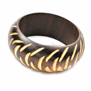 Colección de brazaletes de resina minimalistas elegantes, joyería ecológica colorida de brazaletes de moda de India artesanal única - Product Image 6