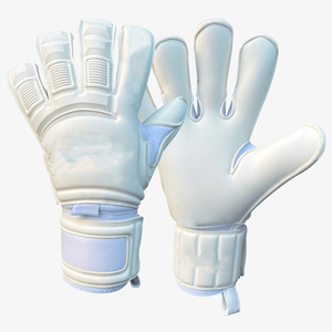 ถุงมือผู้รักษาประตูยางแบบมืออาชีพ ระบายอากาศได้ดี ซับแรงกระแทก จับกระชับ 3 มิติ สำหรับเล่นกลางแจ้ง เหมาะสำหรับผู้ชายและผู้หญิง เล่นฟุตบอล - Product Image 6