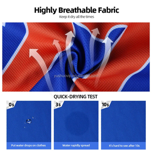 Maillot de hockey sur glace personnalisé par sublimation, entièrement personnalisable avec logo, design et nom d'équipe, 100% polyester antibactérien - Product Image 4