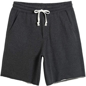 Unisex Customizable Gym Workout <b>Board</b> Shorts High Waist Drawstring Solid 100% Cotton Anti-Wrinkle Quick Dry Breathable 5 Inch - Product Image 2