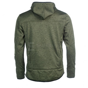 Veste softshell pour homme sur mesure, col montant, vente en gros de vestes softshell - Product Image 3