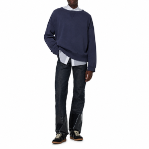 Sudadera con Capucha Personalizada, Estilo Vintage, Lavada y Desgastada, Color Sólido |   Sudadera de Felpa Francesa Gruesa, Corte Regular, 100% Algodón - Product Image 3