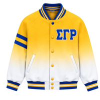 Blouson Bomber Femme Personnalisé Sororité Grecque Sigma Gamma Rho – Veste Décontractée Tendance à Fermeture Éclair – Fabricant Grossiste