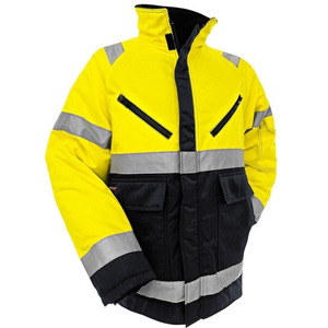 Veste de sécurité réfléchissante d'hiver très vendue, imperméable, confortable, haute visibilité, nouveau design - Product Image 3