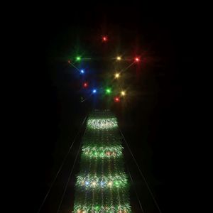 Guirlande lumineuse de Noël en forme de cône avec 275 LED colorées, 70,9 pouces - Product Image 6