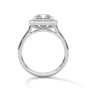2026 Most Selling 925 <b>Silver</b> <b>Solitaire</b> Princess Cut Diamond <b>Ring</b> for Everyday Wear Office Use And Wedding Elegant Gift For Her - Product Image 4