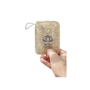 Éponge de loofah naturelle écologique durable pour le bain |   Ensemble de brosses ovales artisanales de haute qualité pour bébés et adultes - Product Image 1