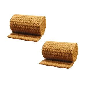 Tapis en fibre de coco/palmier écologiques et durables pour les zones d'entrée intérieures et extérieures et la maintenue d'un environnement de sol propre et sain - Product Image 1