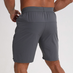 Shorts de sport pour hommes, séchage rapide, respirants, avec poche zippée, pour la course et l'entraînement, personnalisables avec logo OEM - Product Image 2