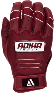 Top Premium Quality Customizable Baseball Batting Gloves premium leather Closure type <b>hook</b> and loop - Product Image 3