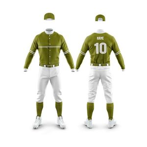 Uniforme de Béisbol Personalizado EDOOR, Diseño de Tela para Uniforme de Béisbol, Camiseta de Béisbol, Uniforme de Entrenamiento para Equipos de Todas las Series - Product Image 5