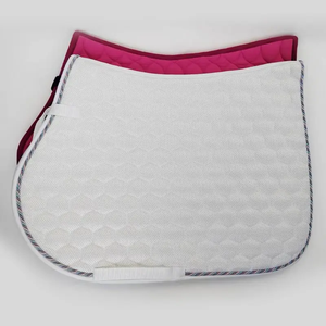Premium Quality <b>Equestrian</b> Supplies Custom Saddle Pads Set High End Ear Bonnet Bandages for Horse Riding Saddle Blanket Set - Product Image 5