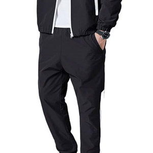 Trajes cortavientos para hombre de primera calidad al por mayor para venta en línea, diseño personalizado, color sólido. - Product Image 3