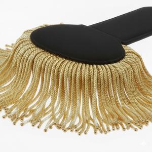Epaulettes de Hombro con Flecos de Oro Personalizados, Uniformes Ceremoniales Hechos a Mano, Poliéster/Algodón Transpirable, Unisex, Decorativos Formales - Product Image 3