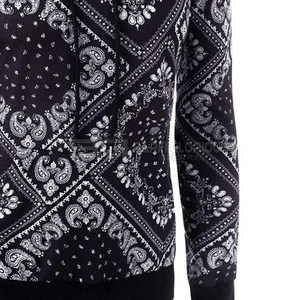 Sweat-shirt d'hiver personnalisé en polaire sublimée respirant en polyester pour équipe, idéal pour l'entraînement, la gym, la course à pied, unisexe, vente en gros - Product Image 4